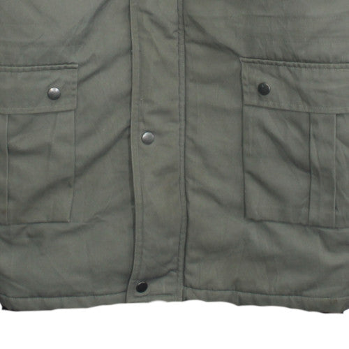 West Side Men's Green Military Lined Jacket Size L