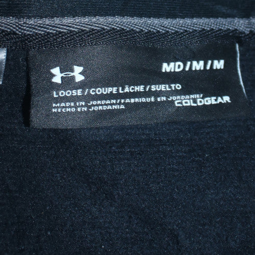 Under Armour Men's Black M 1/4 Zip Fleece Sweatshirt ColdGear