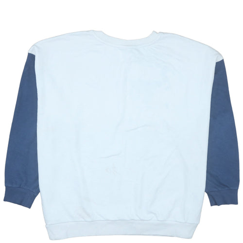 Disney Classics George Women Blue Stitch Pullover Sweatshirt 2XL