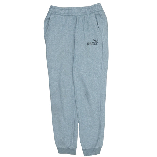 Puma Boys Grey Jogger Trousers 13-14 Years Elastic Waist Comfort Fit