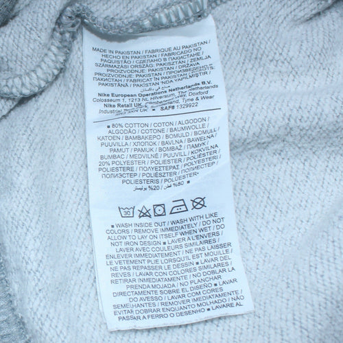 Nike Men's Grey Jogger Sweatpants Size M Cotton Blend
