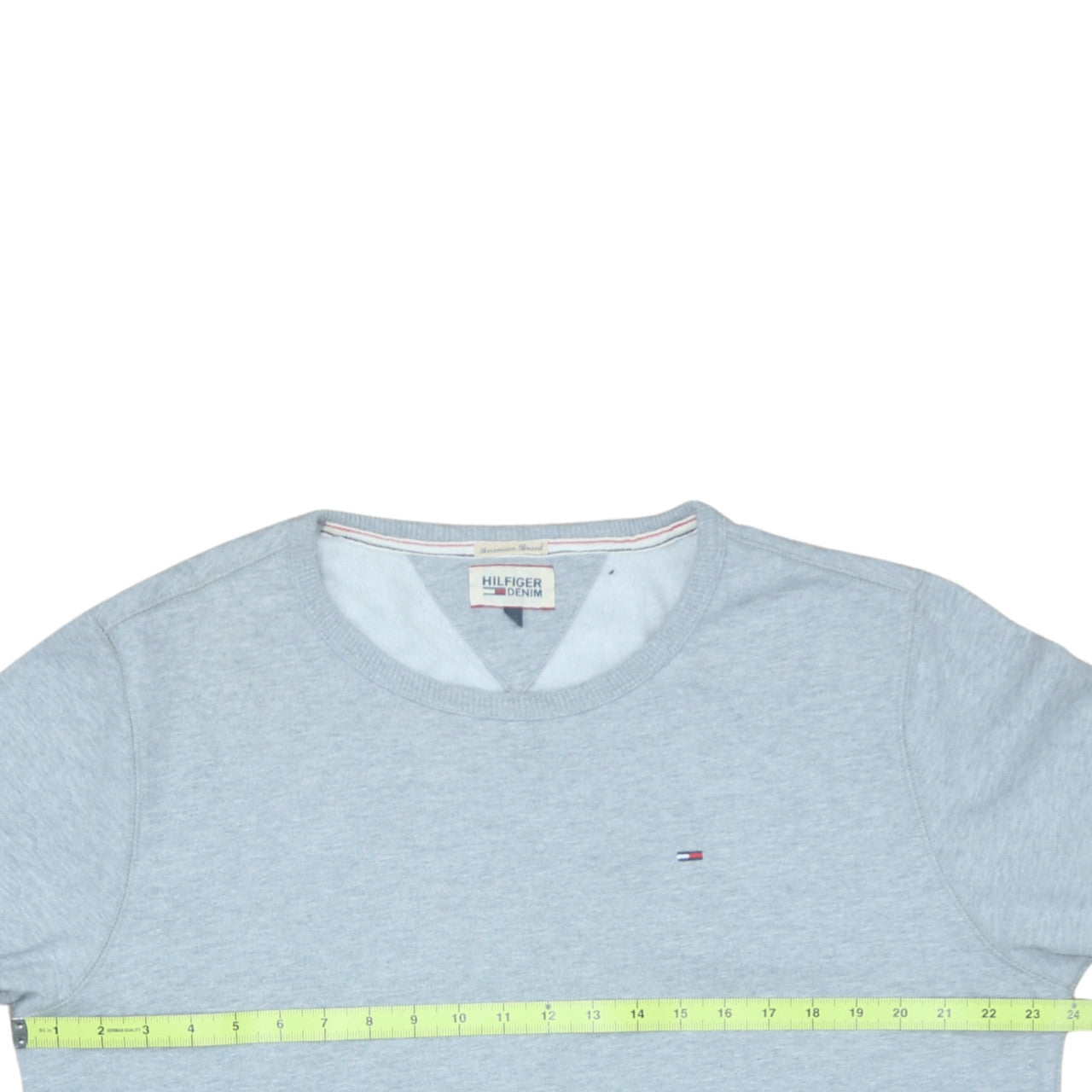 Hilfiger Denim Men's Grey XL Crew Neck Pullover Sweatshirt