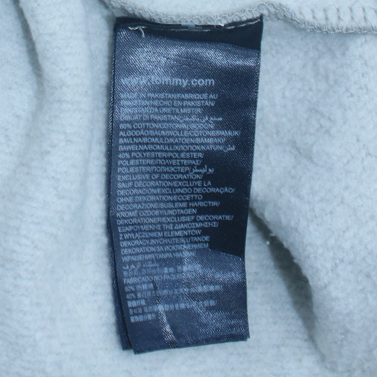 Hilfiger Denim Men's Grey XL Crew Neck Pullover Sweatshirt