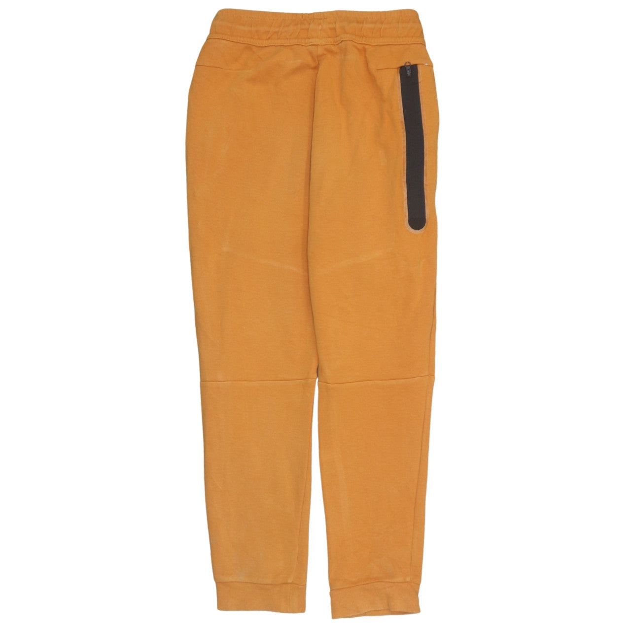 Nike Boys Orange Jogger Trousers Size 12-13 Years Cotton Blend Fleece