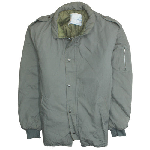 Dubon LTD Men’s Green Military Jacket L 44in Lined Winter Workwear