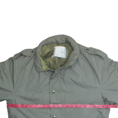 Dubon LTD Men’s Green Military Jacket L 44in Lined Winter Workwear