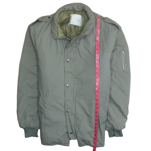 Dubon LTD Men’s Green Military Jacket L 44in Lined Winter Workwear