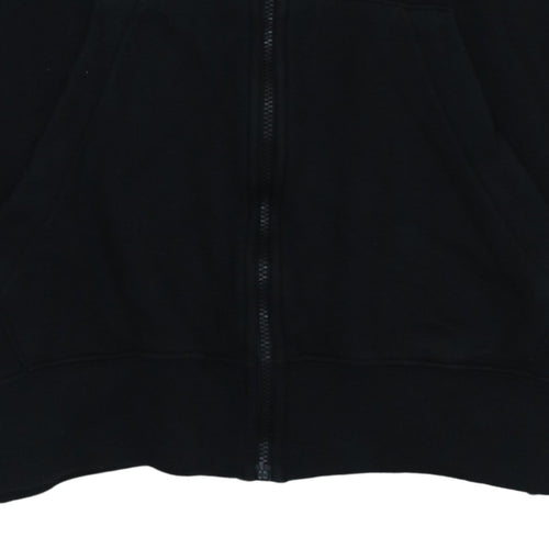 Adidas Women's Black Full Zip Hoodie Size 1X - Hooded Sweatshirt
