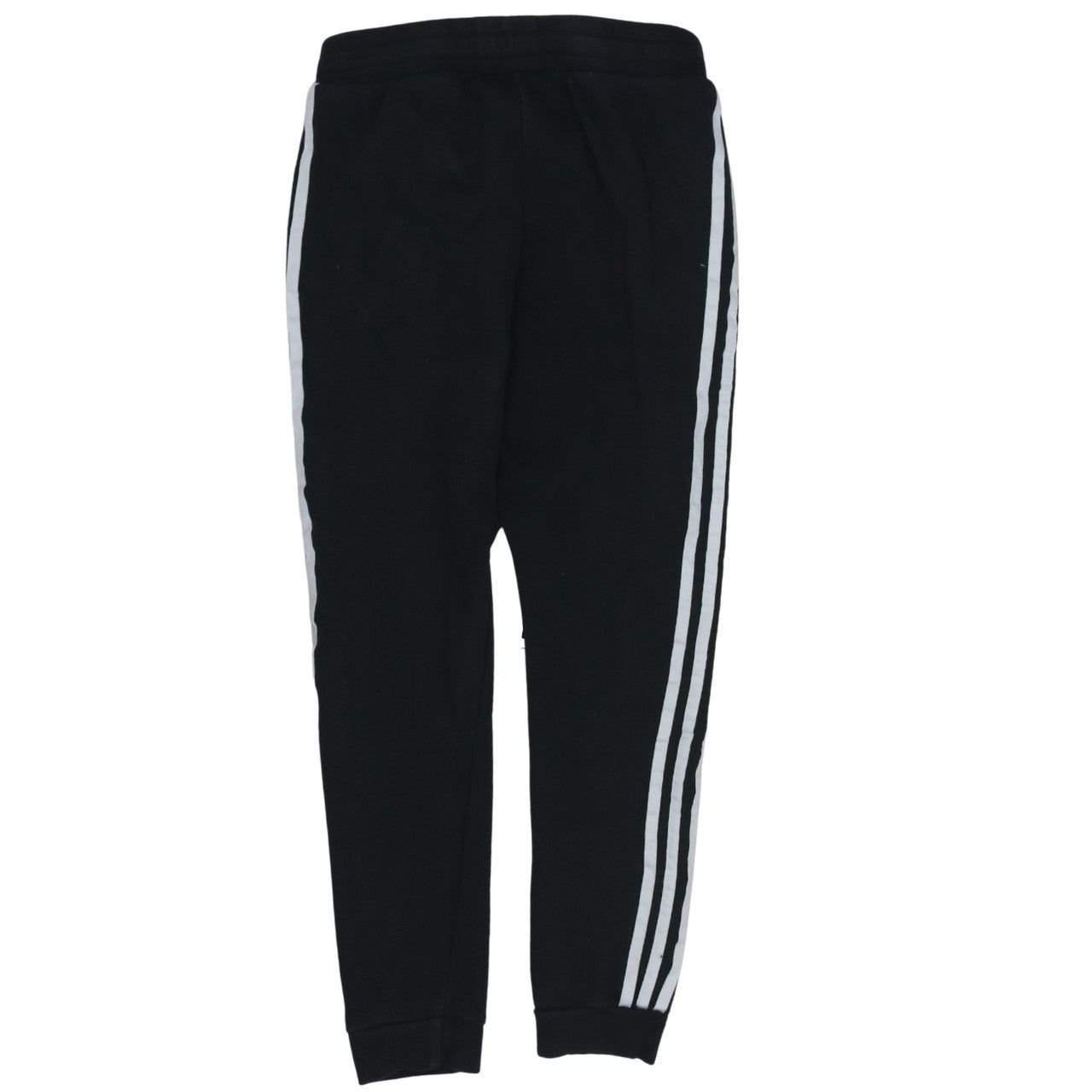 Adidas Boys Black Jogger Trousers 11-12 Years with Side Stripes