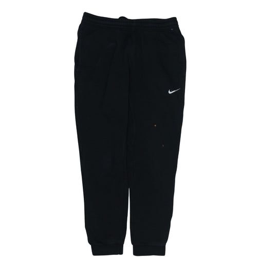 Nike Men's Black Jogger Trousers M Regular Fit Fleece Comfort