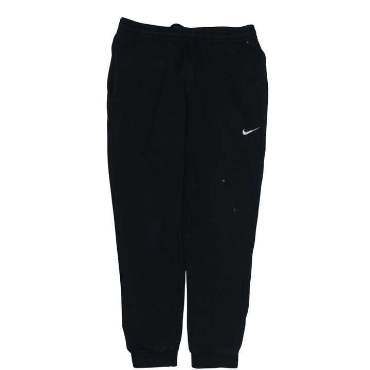 Nike Men's Black Jogger Trousers M Regular Fit Fleece Comfort