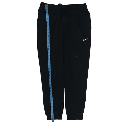 Nike Men's Black Jogger Trousers M Regular Fit Fleece Comfort