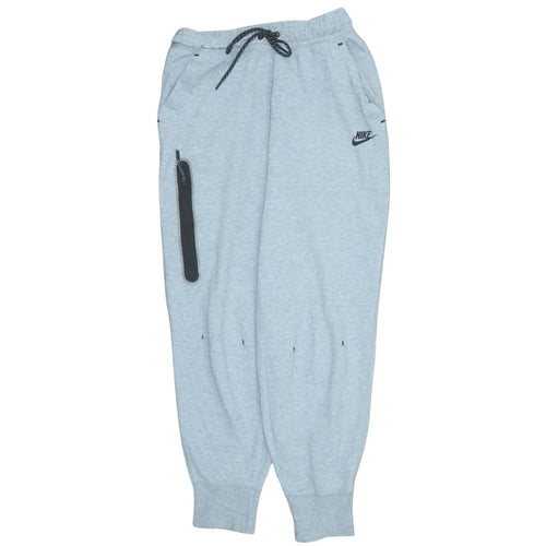 Nike Men's Grey Jogger Trousers Size S Elastic Waist Drawstring