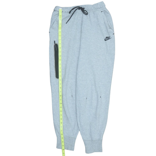 Nike Men's Grey Jogger Trousers Size S Elastic Waist Drawstring