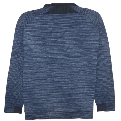 Calvin Klein Men's Blue Full Zip Sweatshirt XL Regular Fit