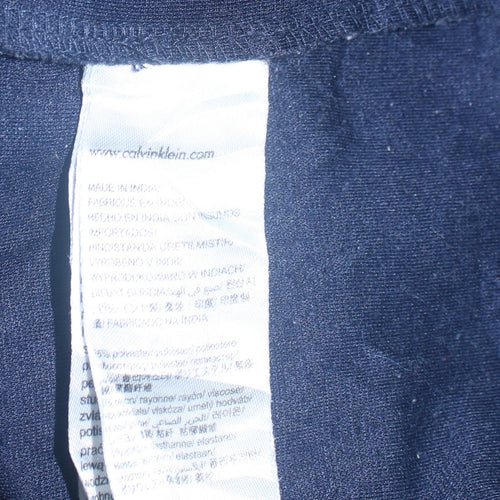 Calvin Klein Men's Blue Full Zip Sweatshirt XL Regular Fit