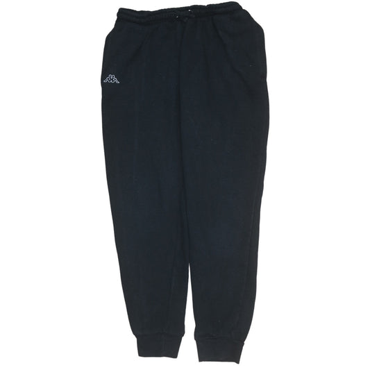 Kappa Men's Black XL Jogger Sweatpants with Drawstring Waist