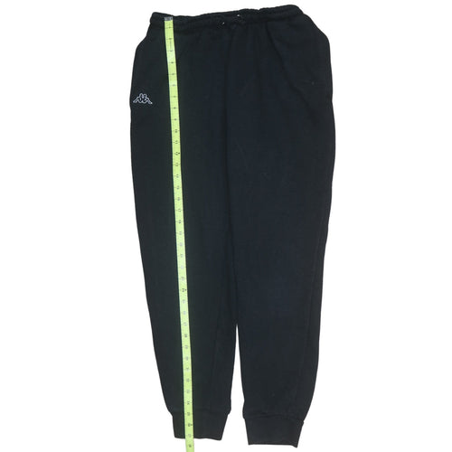 Kappa Men's Black XL Jogger Sweatpants with Drawstring Waist