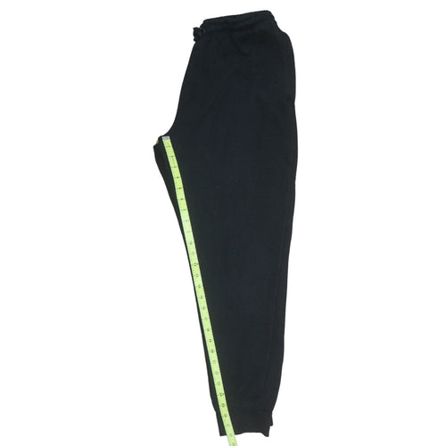 Kappa Men's Black XL Jogger Sweatpants with Drawstring Waist