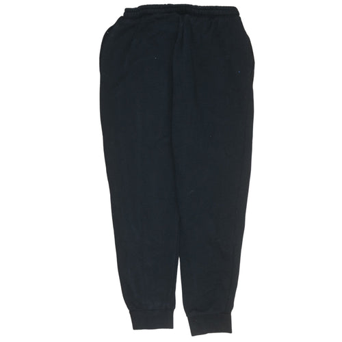 Kappa Men's Black XL Jogger Sweatpants with Drawstring Waist