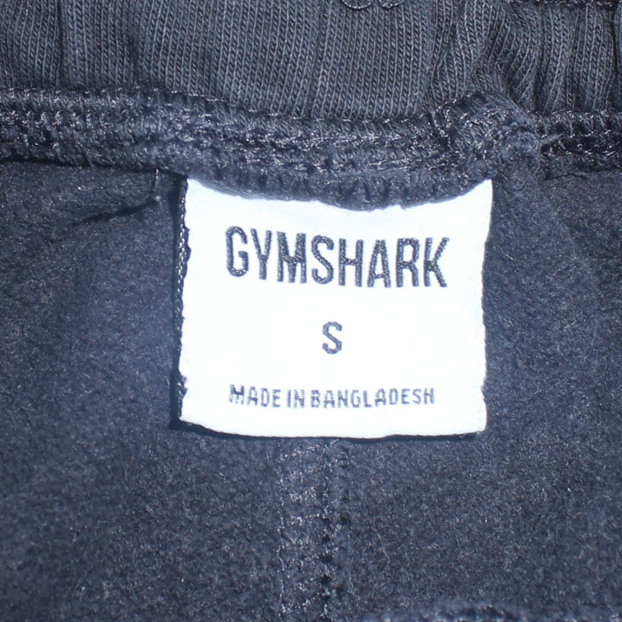 Gymshark Women's Black Jogger Sweatpants Size S Fleece Casual
