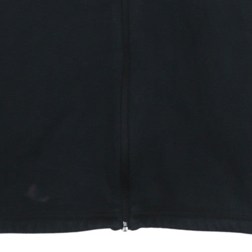 Puma Men's Black Full Zip Hoodie Size L Fleece Sweatshirt