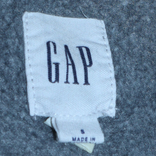 GAP Men's Grey Crew Neck Logo Pullover Sweatshirt Size S