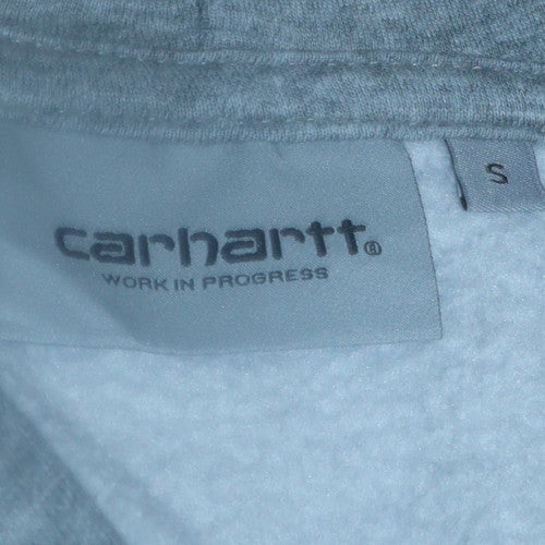 Carhartt Men's Grey Pullover Hoodie Sweatshirt Size S