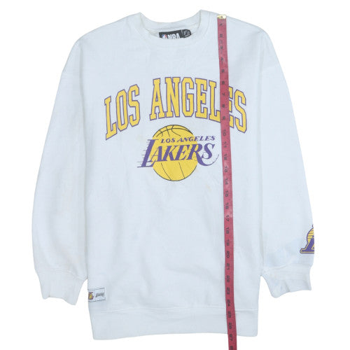 Primark Cares NBA Los Angeles Lakers White Sweatshirt 2XS Womens