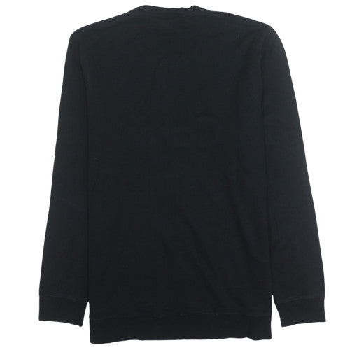 Calvin Klein Men's Black Crew Neck Logo Sweatshirt Size L