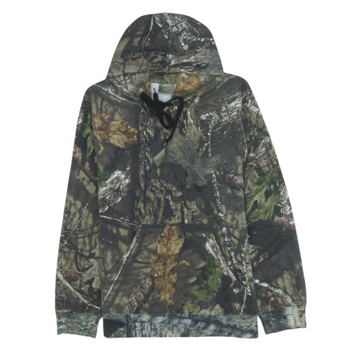 Country Wear Men's Camouflage Pullover Fleece Hoodie Size S