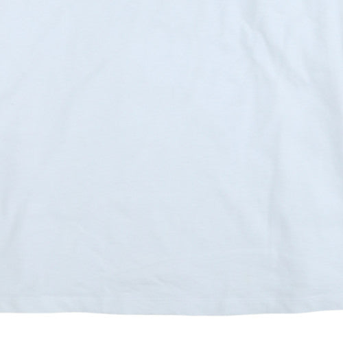 Adidas Womens White Long Sleeve Crew Neck Sweatshirt UK 12