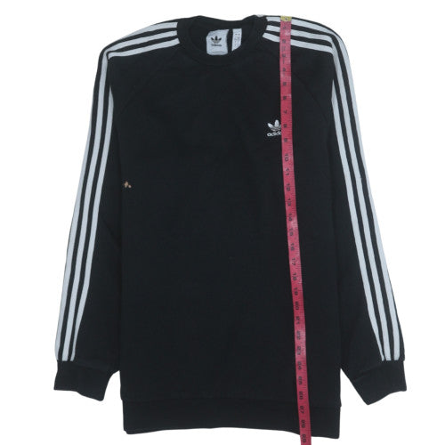 Adidas Men's Black Crew Neck Pullover Sweatshirt Size L