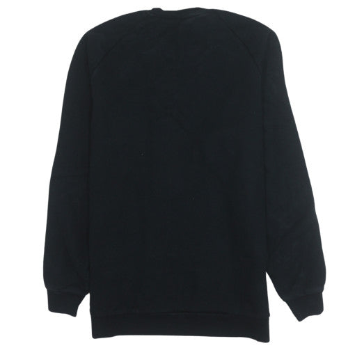 Adidas Men's Black Crew Neck Pullover Sweatshirt Size L
