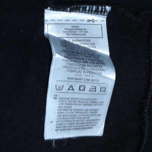 Adidas Men's Black Crew Neck Pullover Sweatshirt Size L