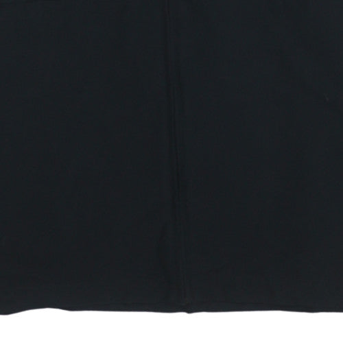 Adidas Men's Black L Hooded Full Zip Sports Jacket