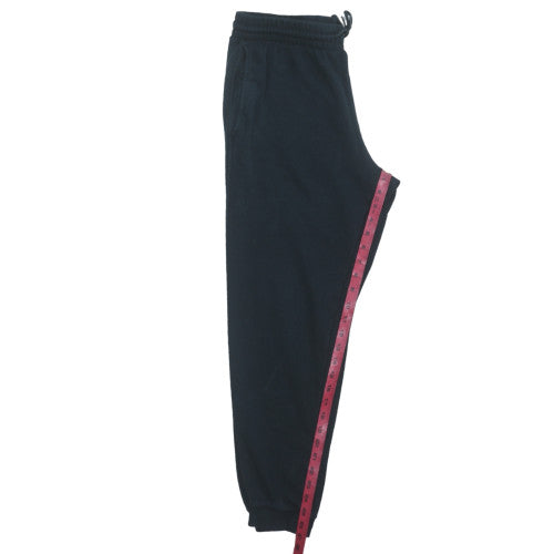 Converse Men's Black Jogger Sweatpants M Regular Fleece Trousers