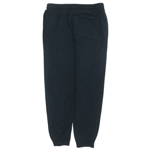 Converse Men's Black Jogger Sweatpants M Regular Fleece Trousers