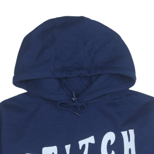 Disney Women's Navy Stitch Pullover Hoodie XL - Primark Cares