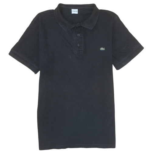 Lacoste Sport Men's Black XL Polo Shirt 100% Cotton Classic Fit