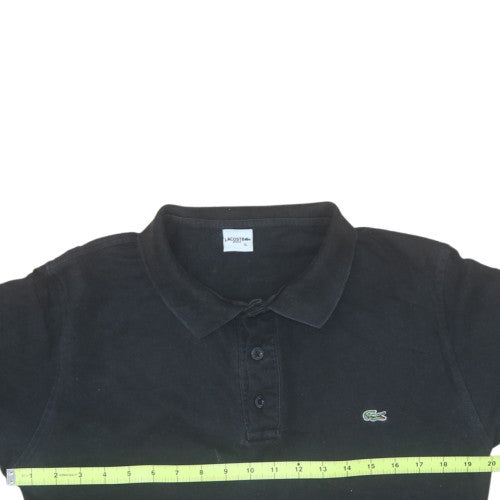 Lacoste Sport Men's Black XL Polo Shirt 100% Cotton Classic Fit