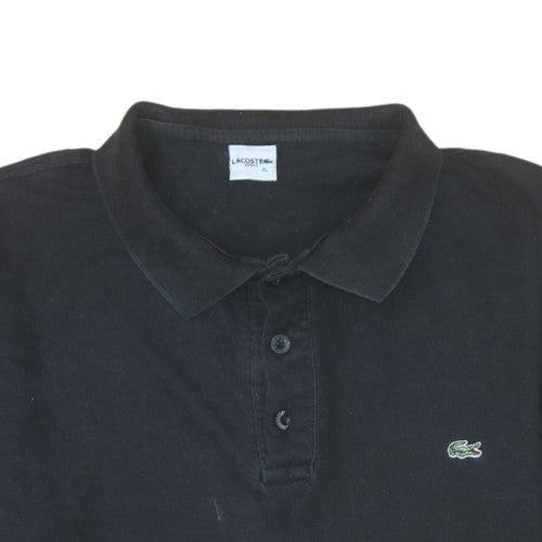 Lacoste Sport Men's Black XL Polo Shirt 100% Cotton Classic Fit