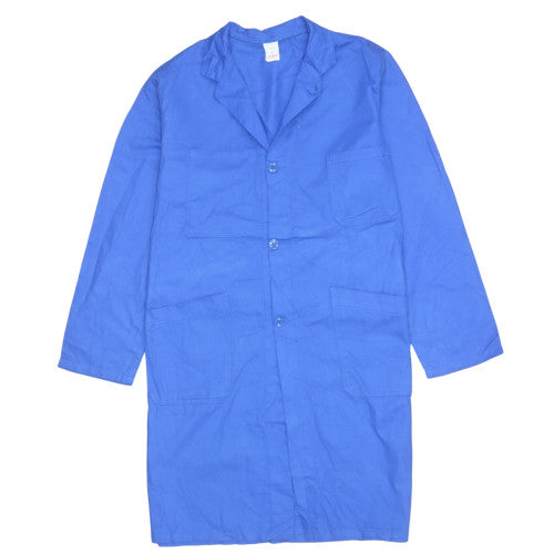 Sergent Men's Blue Cotton Work Overcoat 46 Regular Long