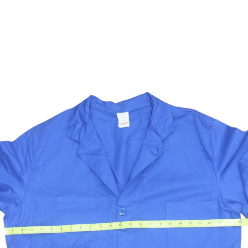 Sergent Men's Blue Cotton Work Overcoat 46 Regular Long
