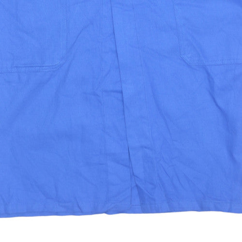 Sergent Men's Blue Cotton Work Overcoat 46 Regular Long