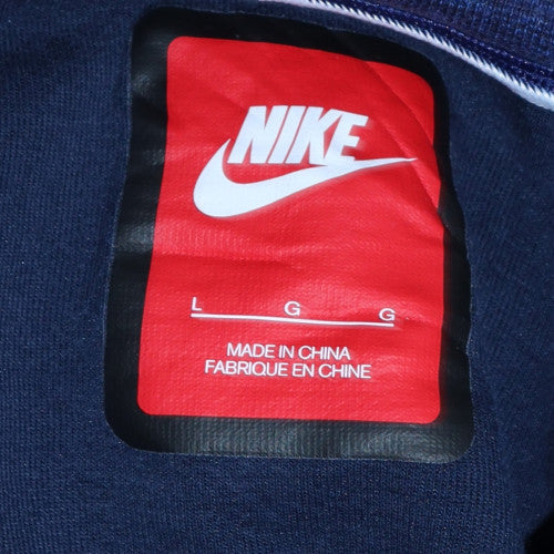 Nike Mens Blue F.F.F. Crew Neck Cotton Blend Sweatshirt L