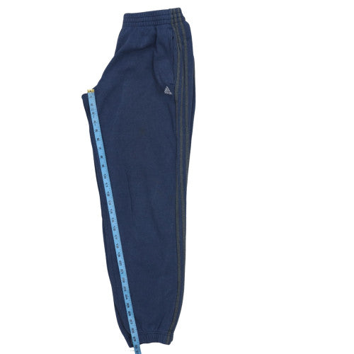 Adidas Men's Blue M Jogger Sweatpants Elastic Waist Performance Essentials