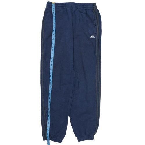 Adidas Men's Blue M Jogger Sweatpants Elastic Waist Performance Essentials