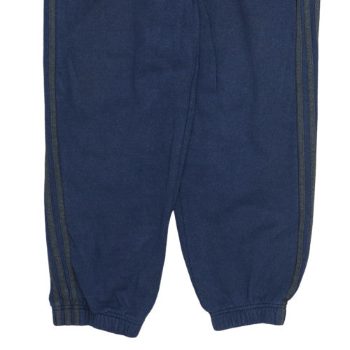 Adidas Men's Blue M Jogger Sweatpants Elastic Waist Performance Essentials