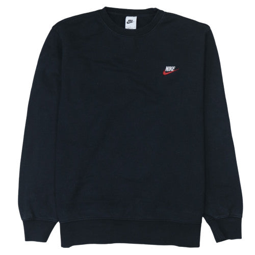 Nike Men's Black Crew Neck Pullover Sweatshirt Size L